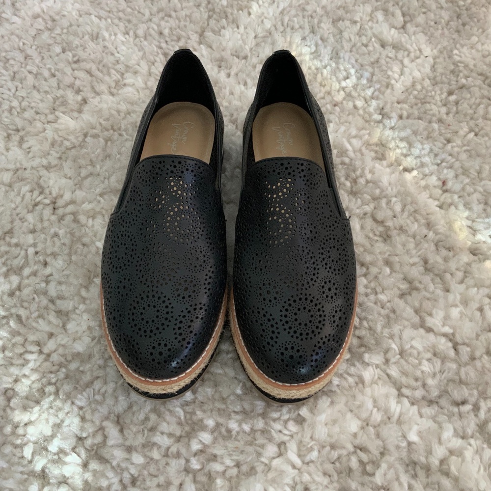 Crown Vintage Leather Loafers